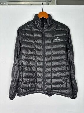Eider Puffer Down Jacket Black Size French 42/US L